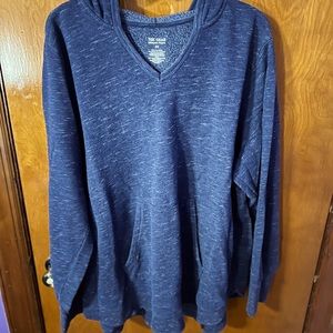 Women's 3X Tek Gear Ultra Soft Fleece V-Neck Hoodie